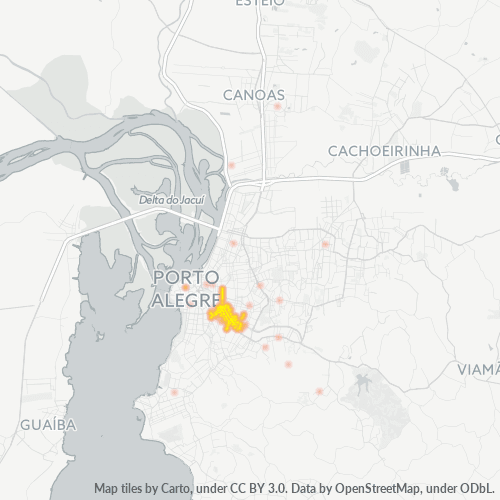 90620-000 Heatmap de Densidade da Empresa