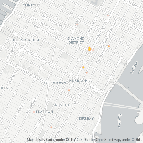 10177 Business Density Heatmap