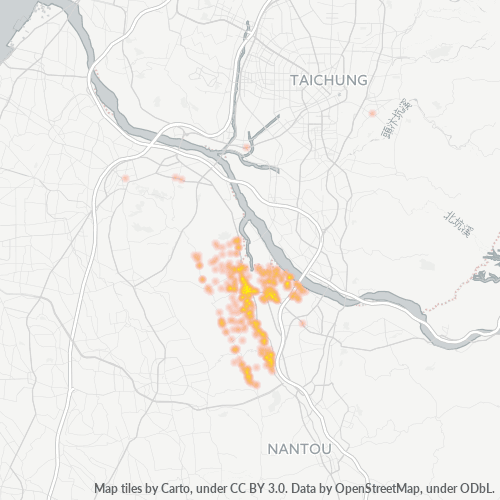 502 商業密度熱圖
