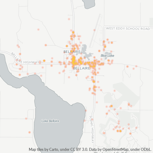 49615 Business Density Heatmap