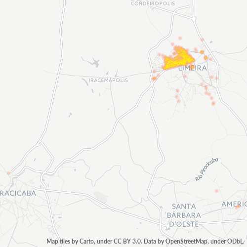 13484-000 Heatmap de Densidade da Empresa
