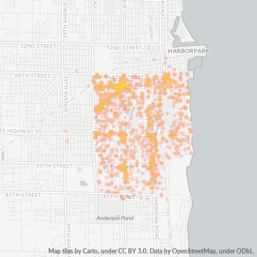 53143 Business Density Heatmap