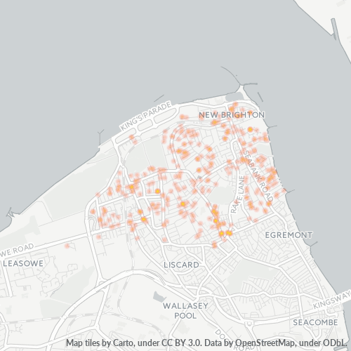 CH45 Business Density Heatmap