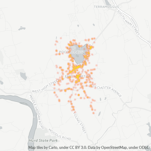 06424 Business Density Heatmap