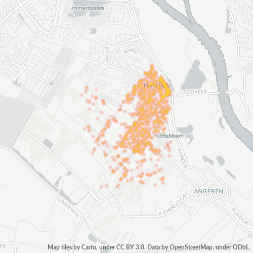 6851 Heatmap Bedrijfsdichtheid