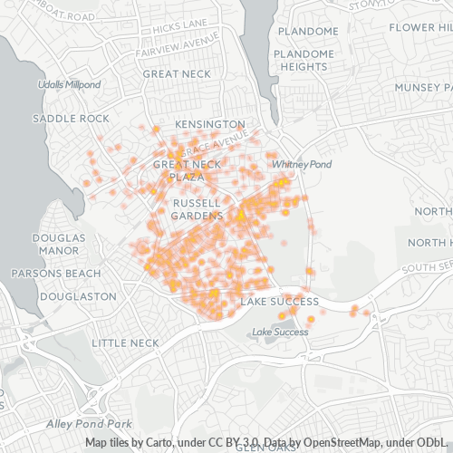 11020 Business Density Heatmap