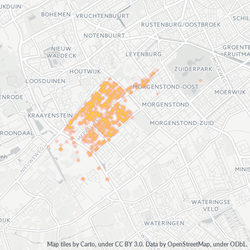 2544 Heatmap Bedrijfsdichtheid