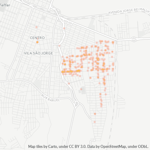 08615-000 Heatmap de Densidade da Empresa