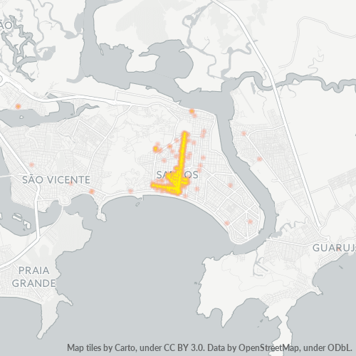 11060-000 Heatmap de Densidade da Empresa