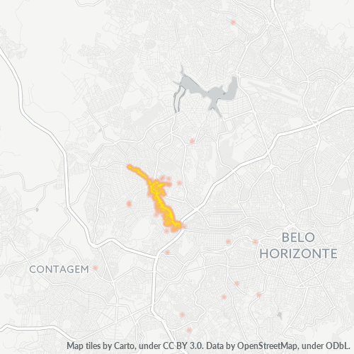30830-000 Heatmap de Densidade da Empresa
