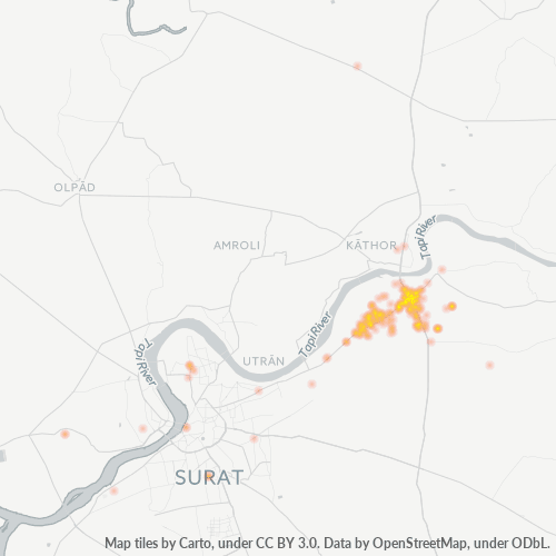 394185 Business Density Heatmap