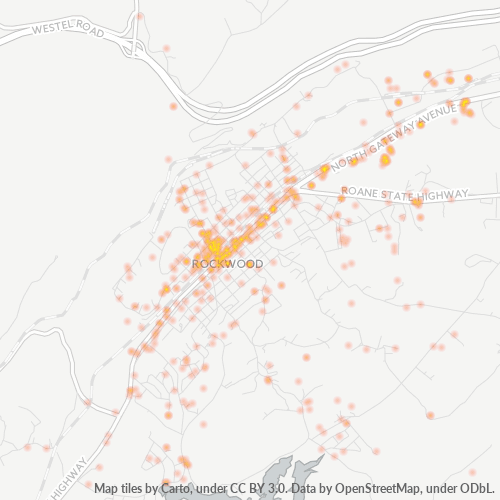 37854 Business Density Heatmap