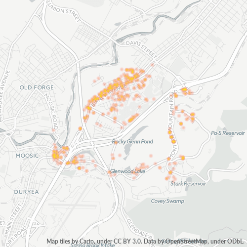 18507 Business Density Heatmap