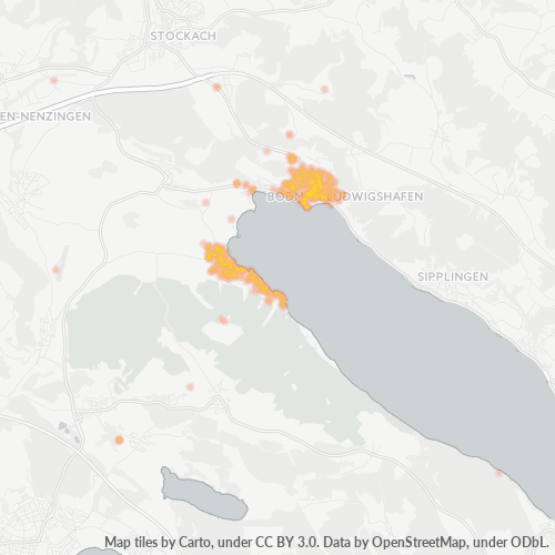 Heatmap für plz 78351