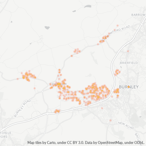 BB12 Business Density Heatmap