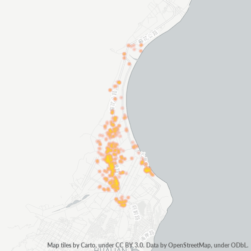 971 商業密度熱圖
