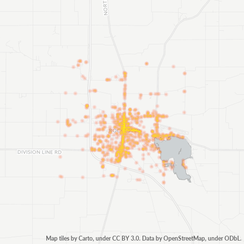 46975 Business Density Heatmap