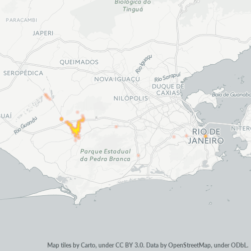 23087-000 Heatmap de Densidade da Empresa