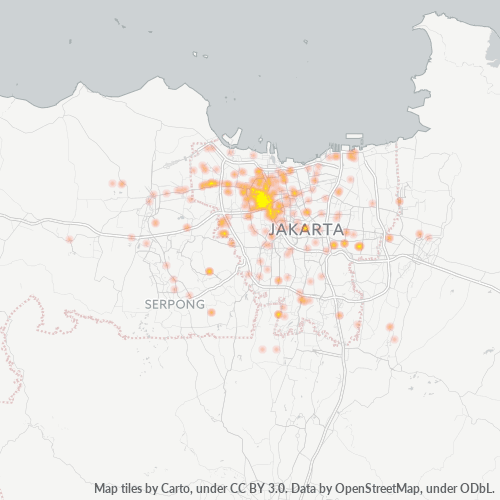 11470 Peta Panas Densitas Bisnis