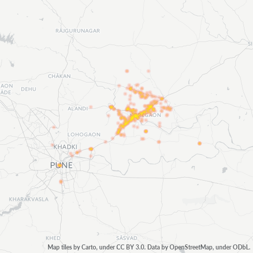 412216 Business Density Heatmap