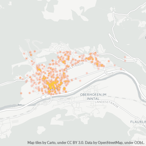 6410 Standortdichte-Heatmap