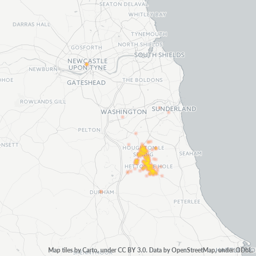 DH5 Business Density Heatmap