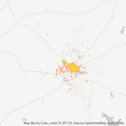 7000 Heatmap de Densidade da Empresa