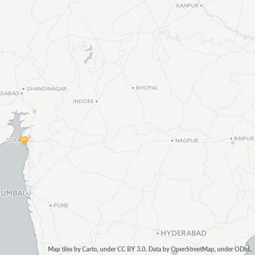394510 Business Density Heatmap