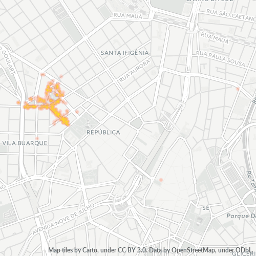 01219-000 Heatmap de Densidade da Empresa