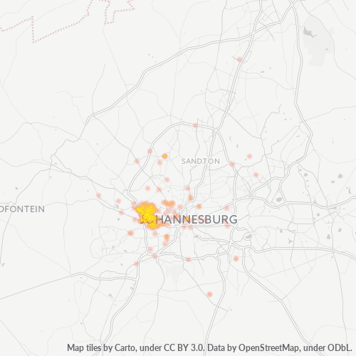 2093 Hittekaart vir Besigheidsdigtheid