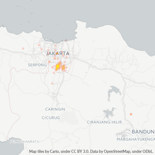 13780 Peta Panas Densitas Bisnis