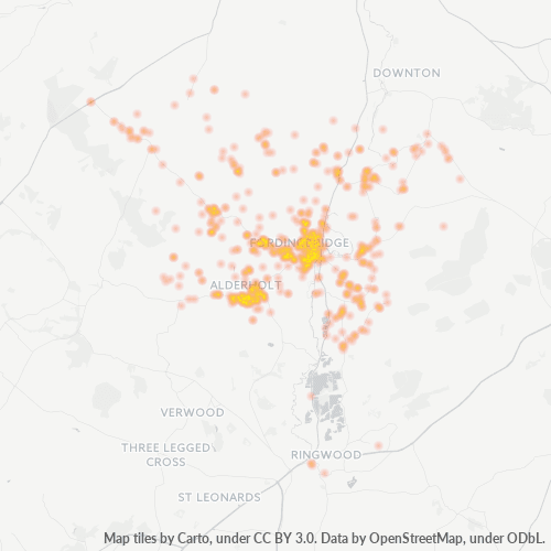 SP6 Business Density Heatmap