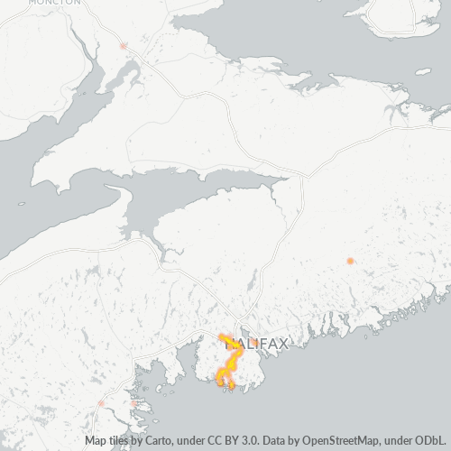 B3T Business Density Heatmap