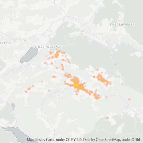 Heatmap für plz 79853