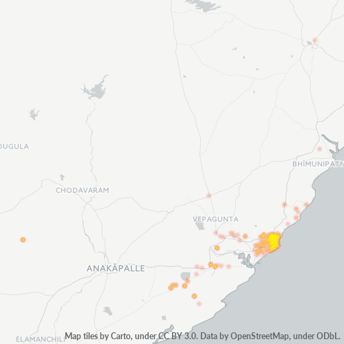 530017 Business Density Heatmap