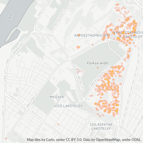 1048 Vállalati sűrűségi térkép