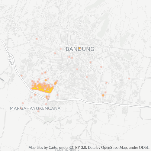 40224 Peta Panas Densitas Bisnis