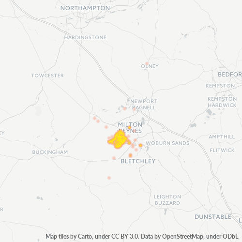MK5 Business Density Heatmap