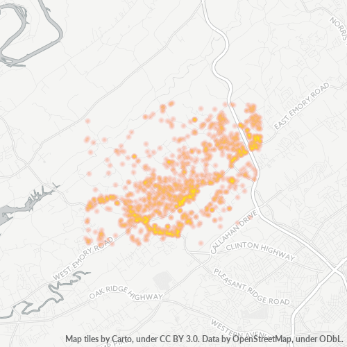 37849 Business Density Heatmap