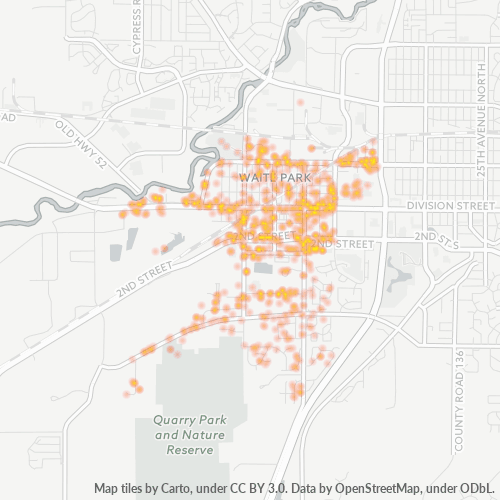 56387 Business Density Heatmap