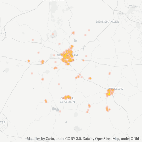 MK18 Business Density Heatmap