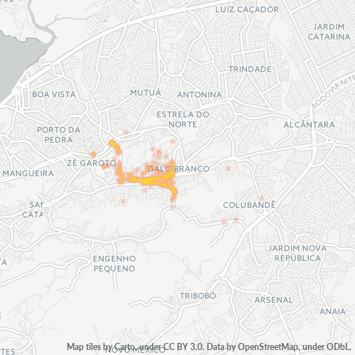 24421-000 Mapa de calor de densidad empresarial