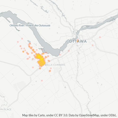 K2K Business Density Heatmap