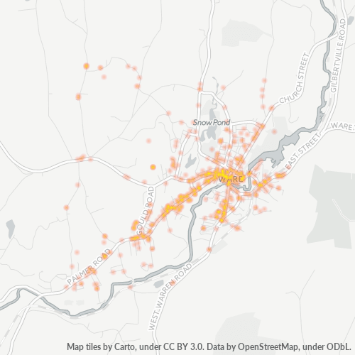 01082 Business Density Heatmap