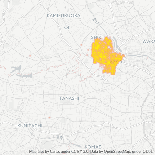 351 事業密度ヒートマップ