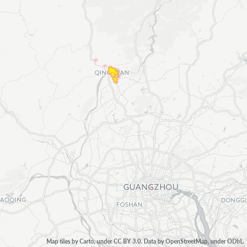 511500 企业密度热图