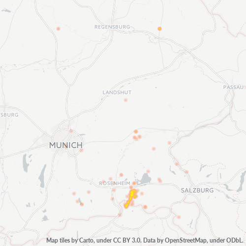 83229 Standortdichte-Heatmap