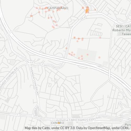 09931-000 Heatmap de Densidade da Empresa