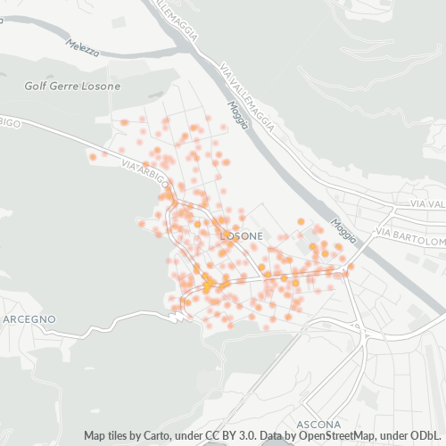 Heatmap für postleitzahl 6616