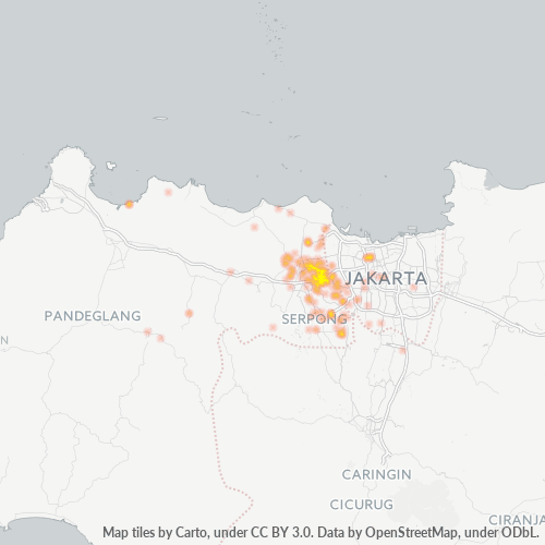 15145 Peta Panas Densitas Bisnis